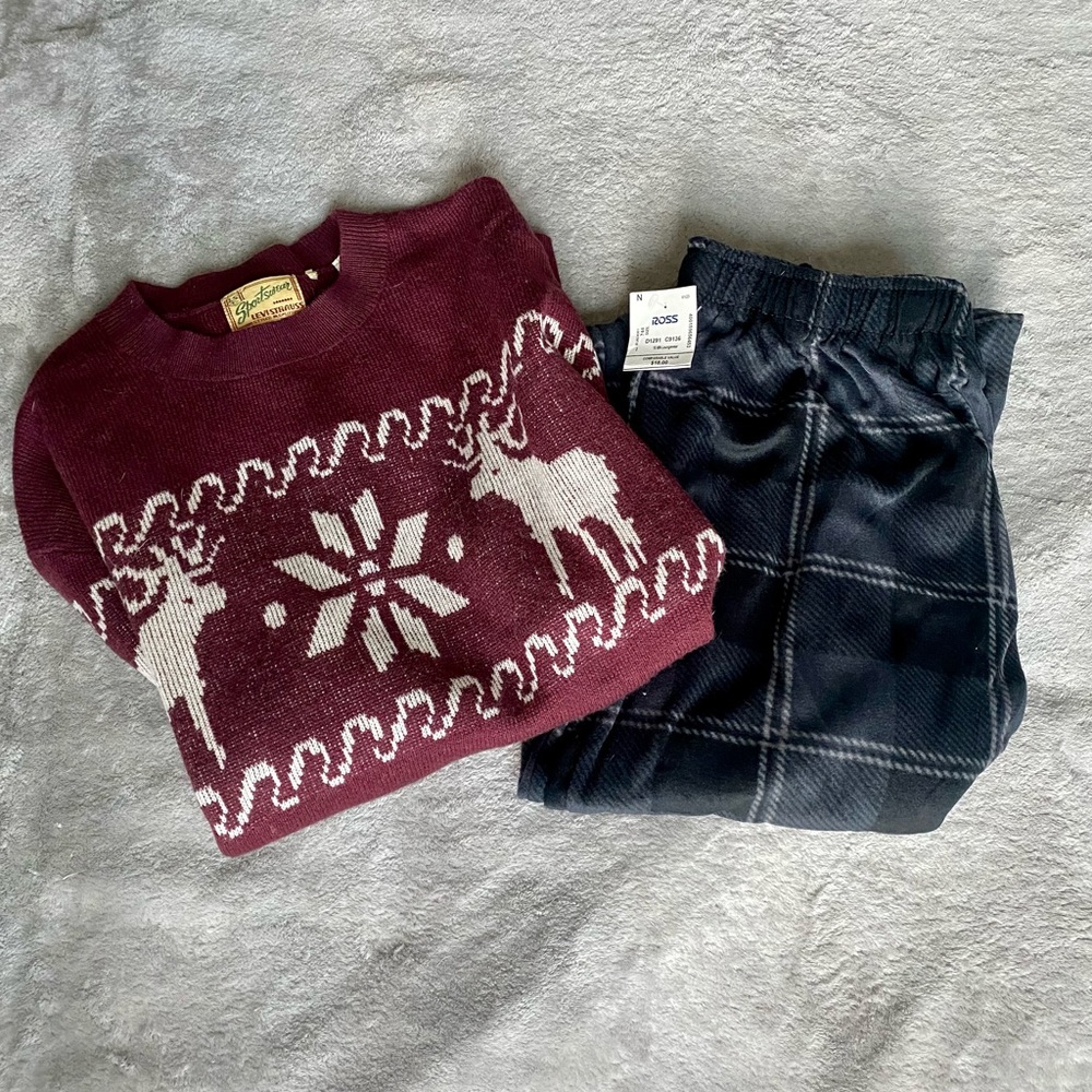 SOLD 🚫 - Sweater & Sleep Pants